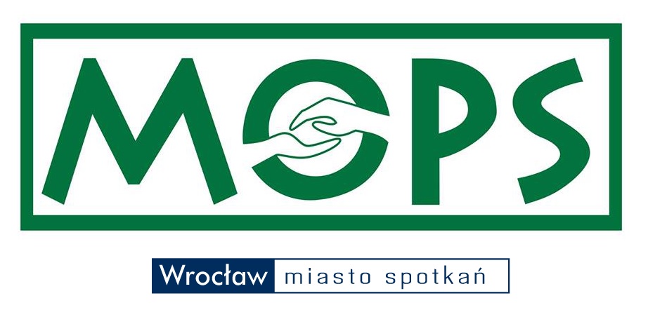 logo mops oraz logo z hasłem wrocław miasto spotkań