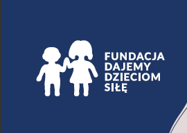 logo i napis  Fundacji "Dajemy Dzieciom Siłę" 