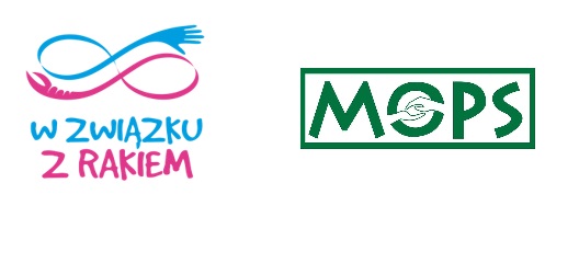 logo mops logo fundacji w związku z rakiem 